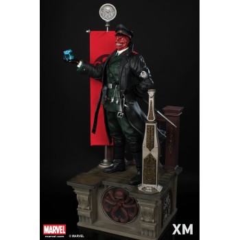 XM Studios Premium Collectibles Red Skull Statue